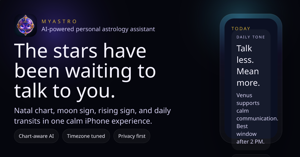MyAstro | Your AI-Powered Personal Astrology Assistant | MyAstro